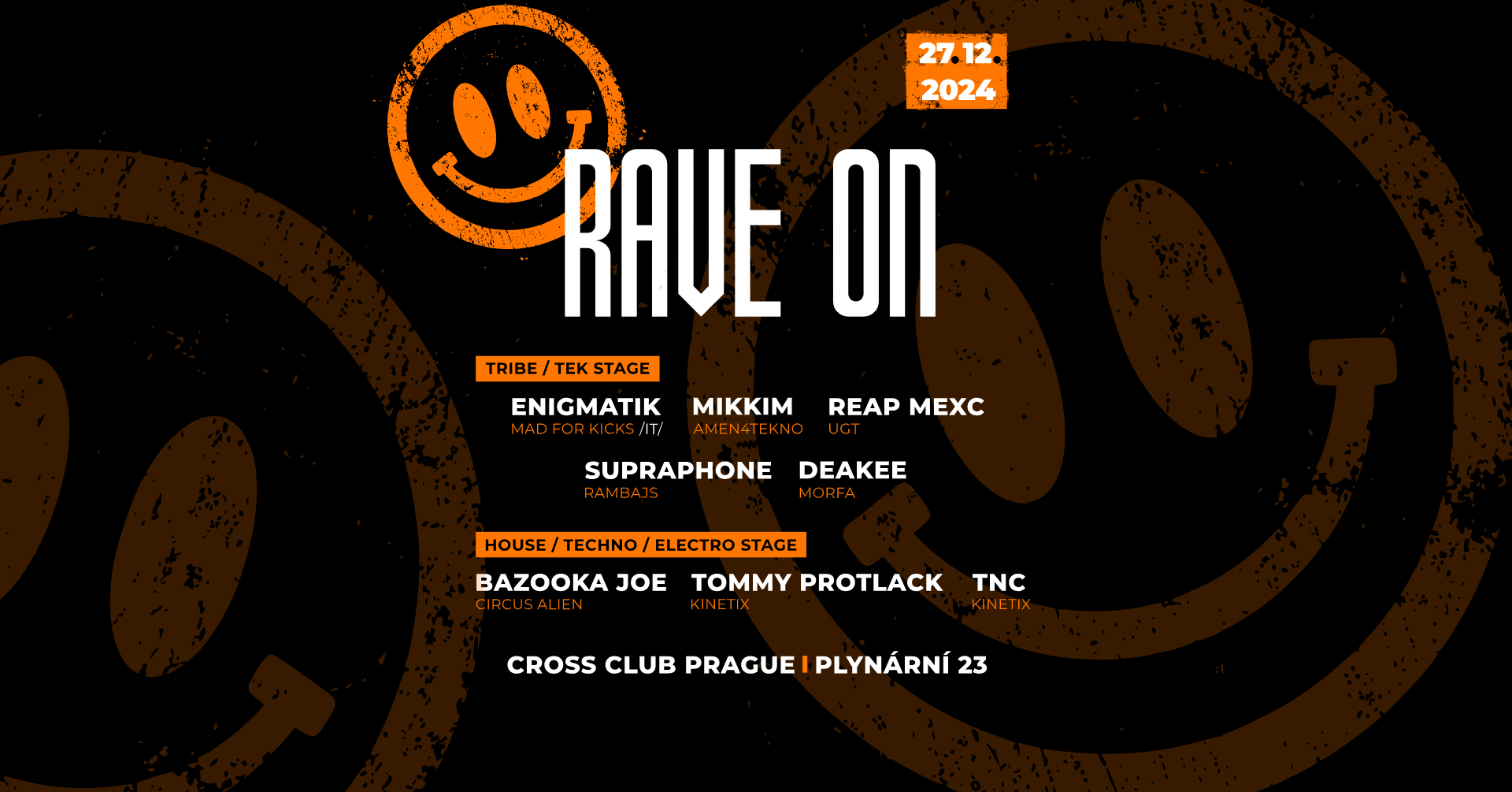 Rave ON: Enigmatik, MikkiM, Reap Mexc, Supraphone, Deakee, Bazooka Joe, Tommy Protlack,TNC