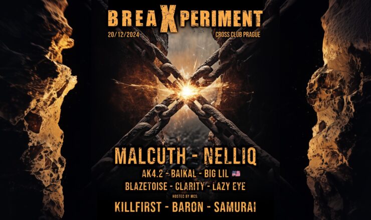 breaXperiment w/ MALCUTH; NELLIQ (breakbeat/breakcore/140s/dnb/rap) @ CROSS CLUB  | 20/12/2024